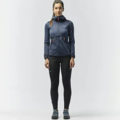 Agner Hybrid Polarlite Durastretch Felpa con Cappuccio Donna