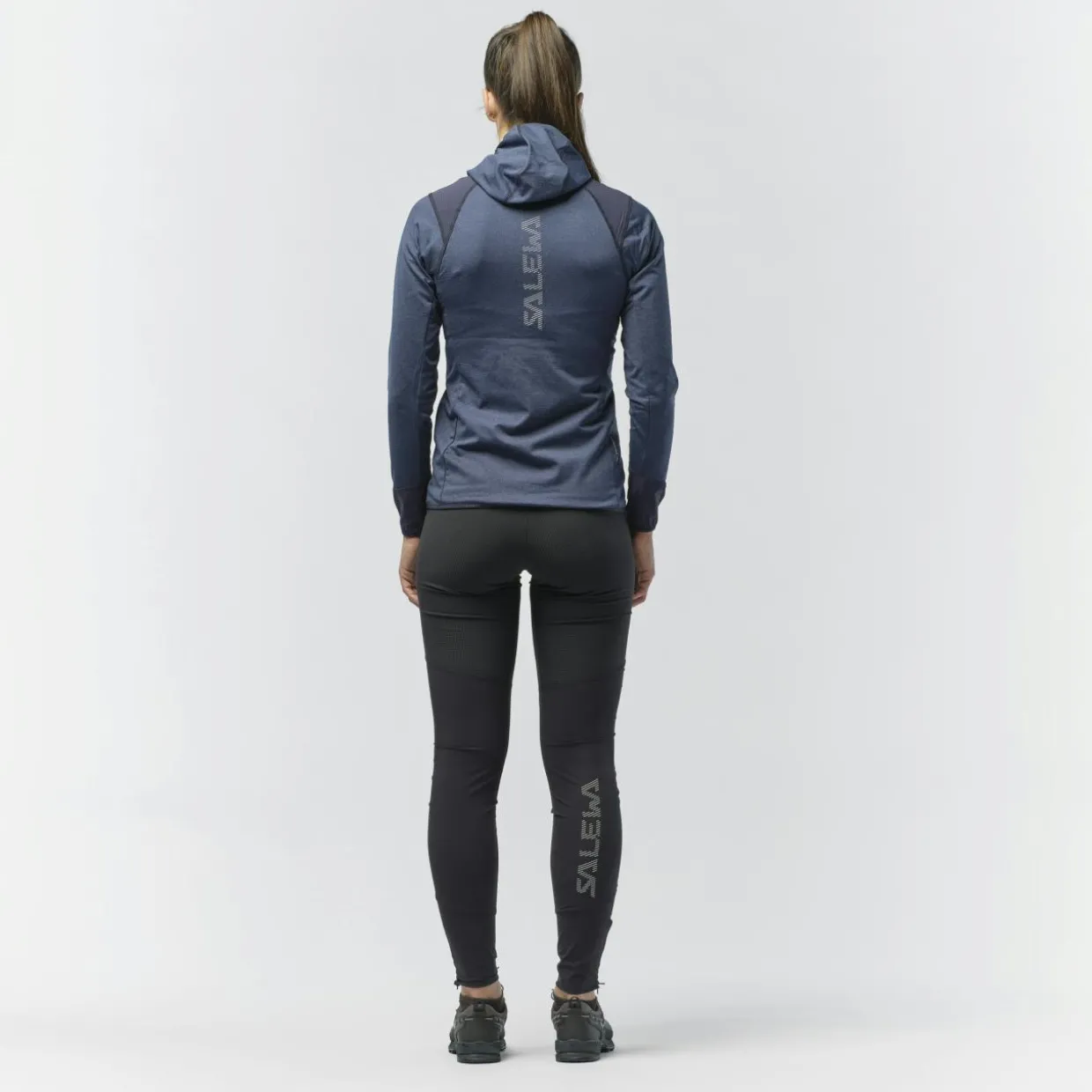 Agner Hybrid Polarlite Durastretch Felpa con Cappuccio Donna