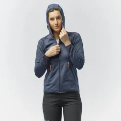 Agner Hybrid Polarlite Durastretch Felpa con Cappuccio Donna
