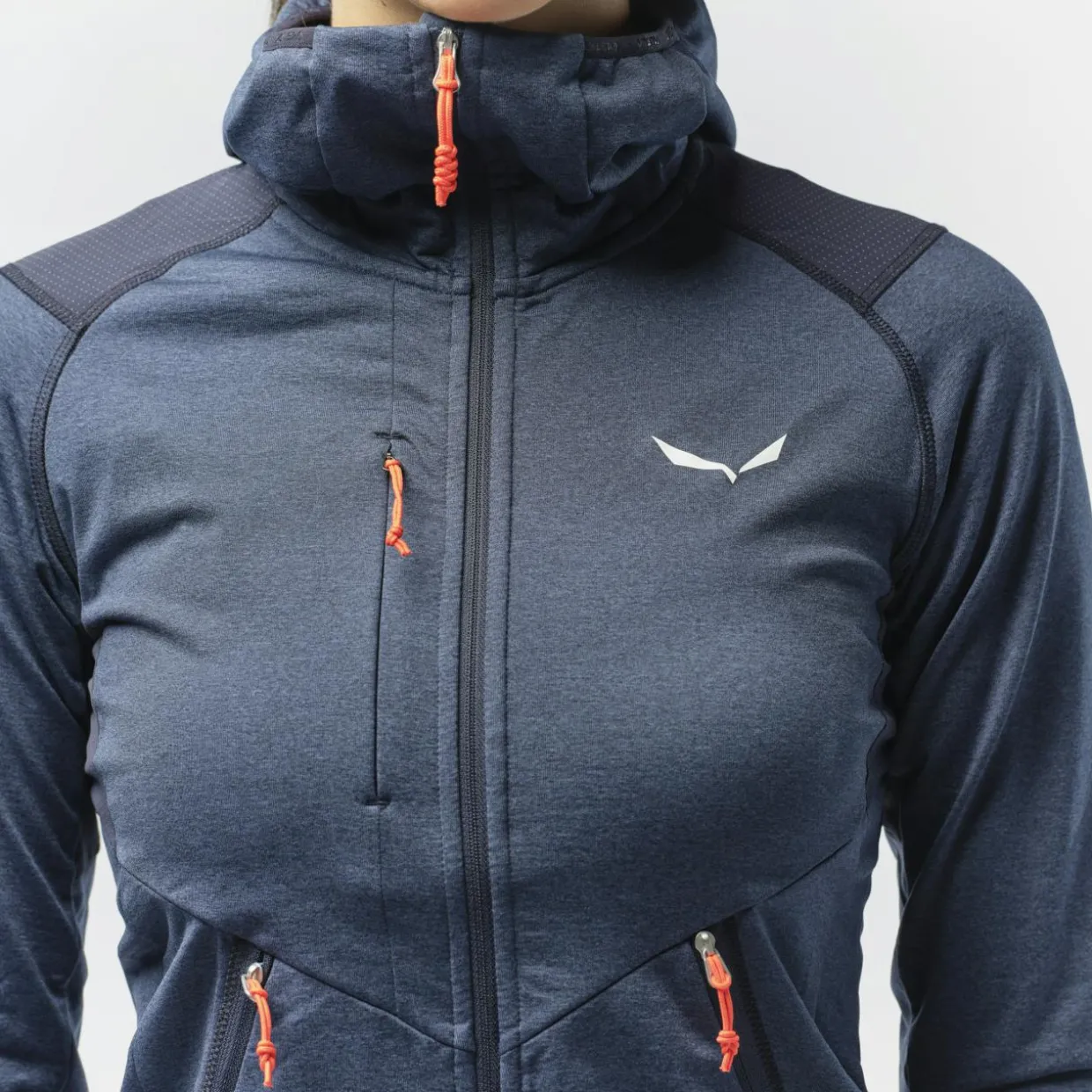 Agner Hybrid Polarlite Durastretch Felpa con Cappuccio Donna