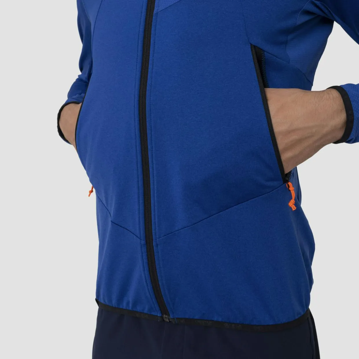 Agner Hybrid Polarlite Durastretch Felpa con Cappuccio Uomo