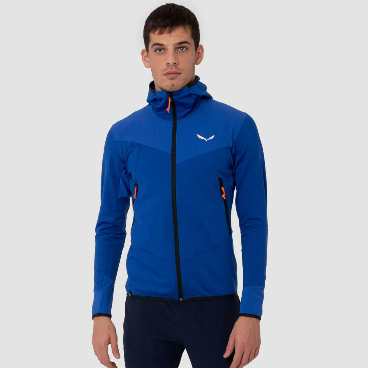 Agner Hybrid Polarlite Durastretch Felpa con Cappuccio Uomo