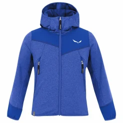Agner Melange Polarlite zip intera Felpa con cappuccio bambino
