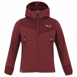 Agner Melange Polarlite zip intera Felpa con cappuccio bambino