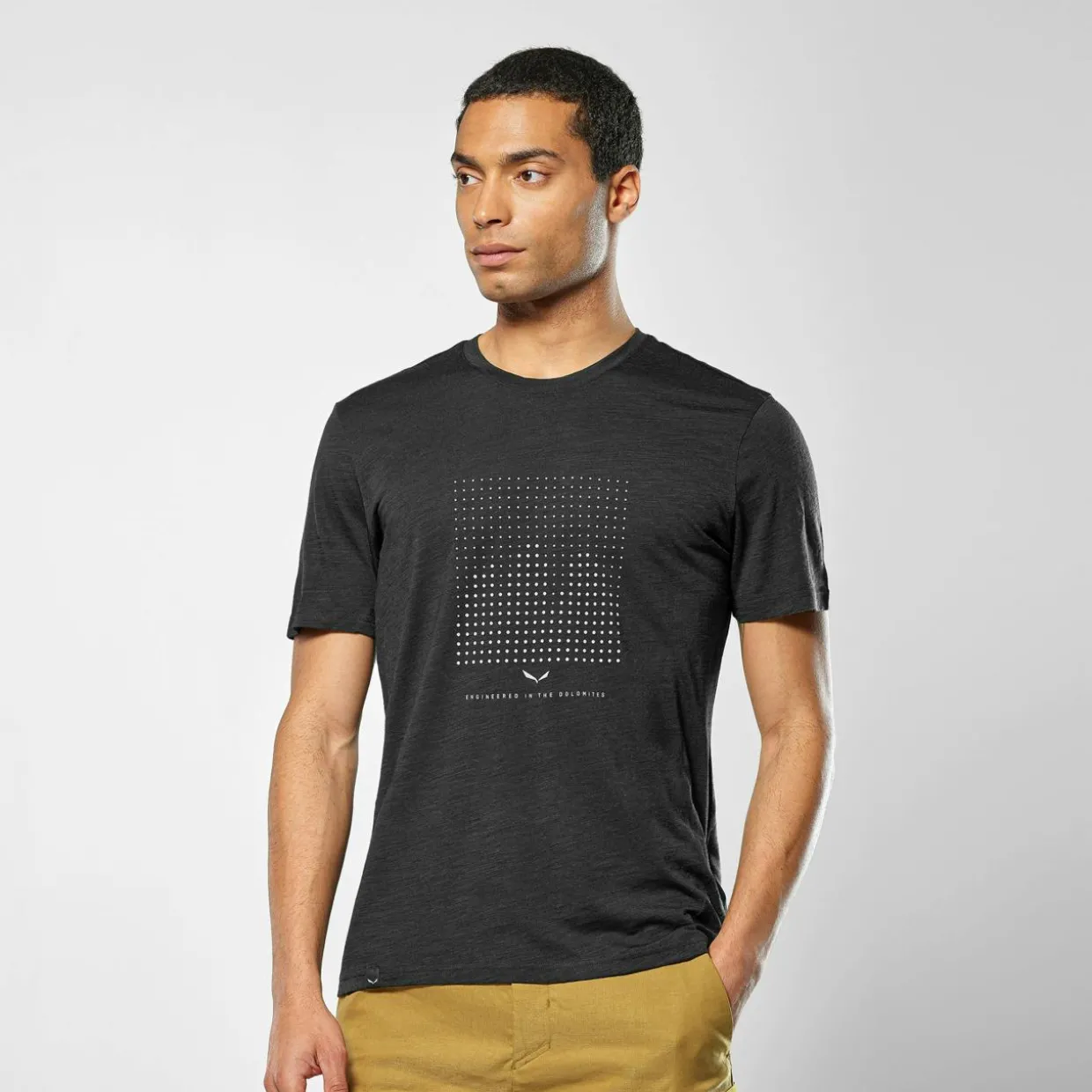Eagle Dotted Mountain Trainer Merino Maglietta Uomo