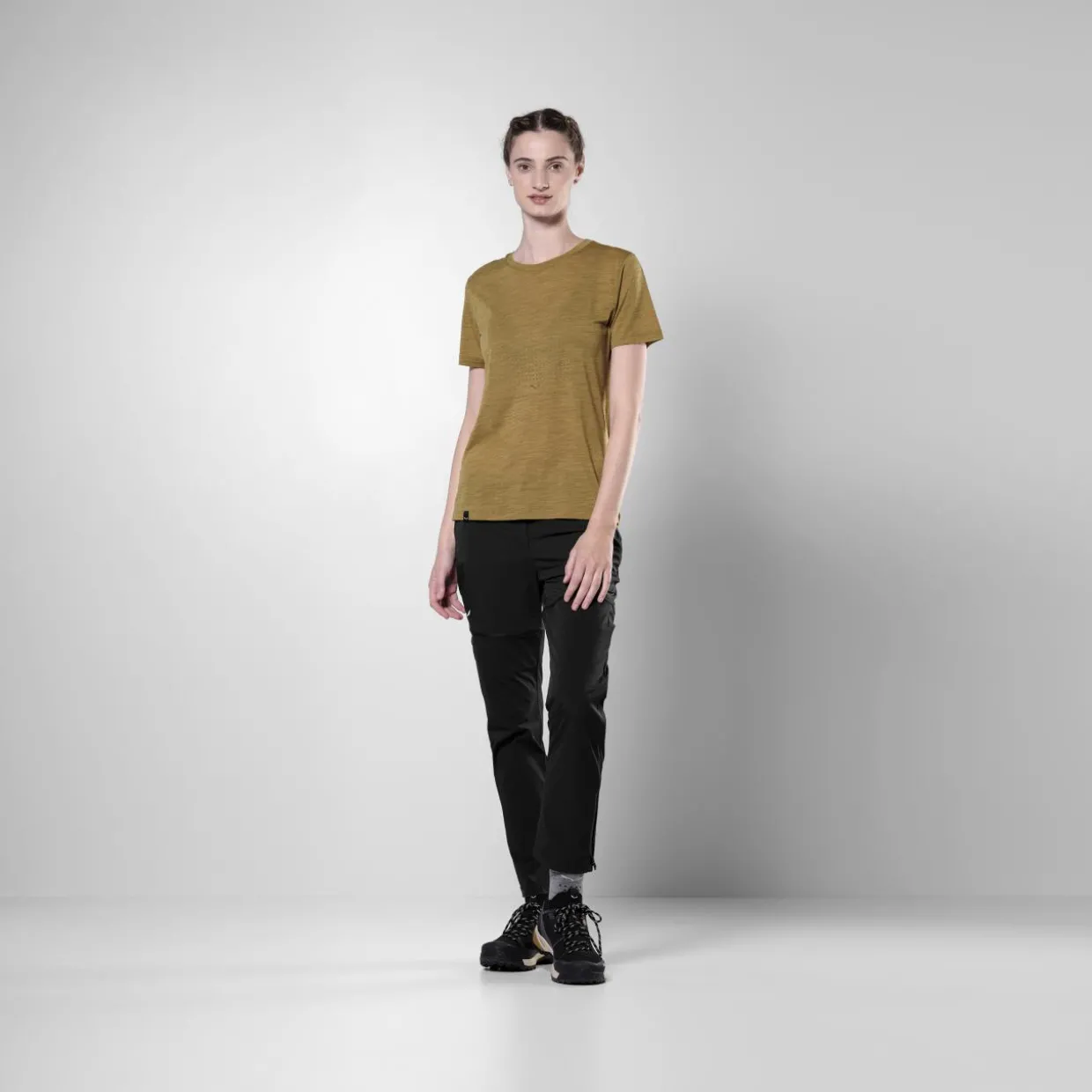 Eagle Dotted Mountain Trainer Merino Maglietta Donna
