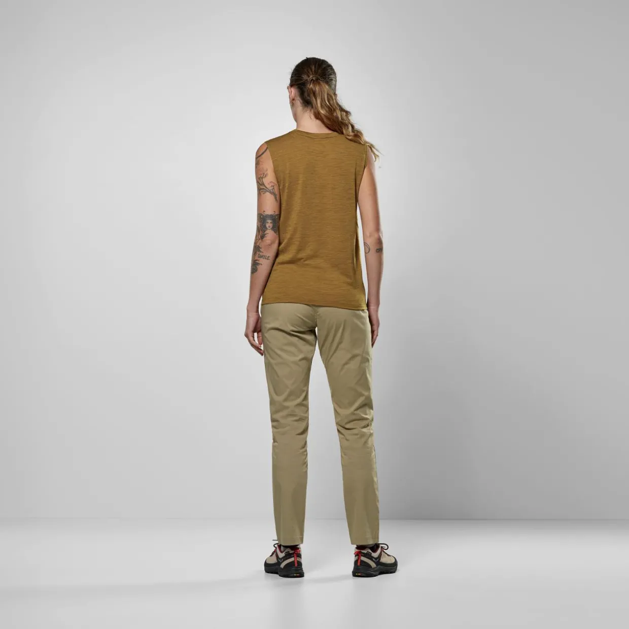 Eagle Minilogo Merino Canotta Donna