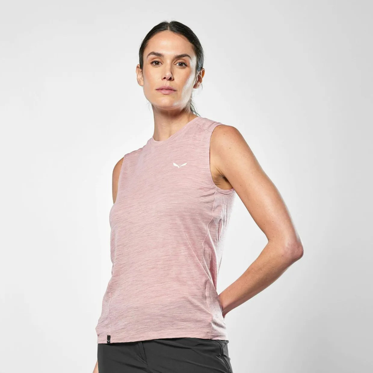 Eagle Minilogo Merino Canotta Donna