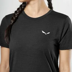 Eagle Minilogo Merino Maglietta Donna