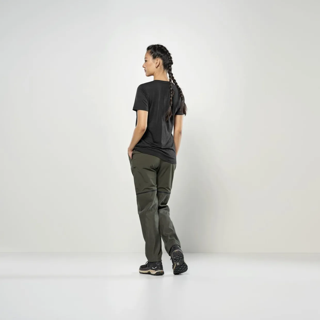 Eagle Minilogo Merino Maglietta Donna