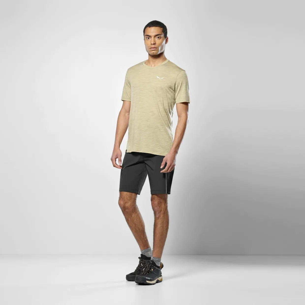 Eagle Minilogo Merino Maglietta Uomo