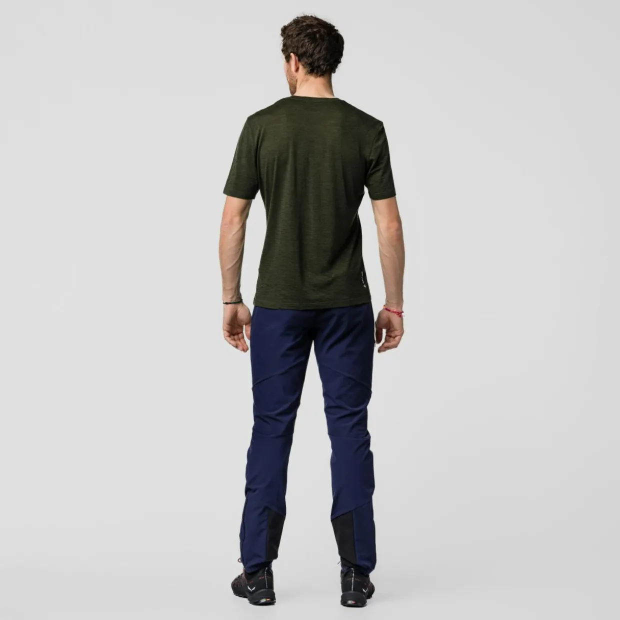 Eagle Minilogo Merino Maglietta Uomo