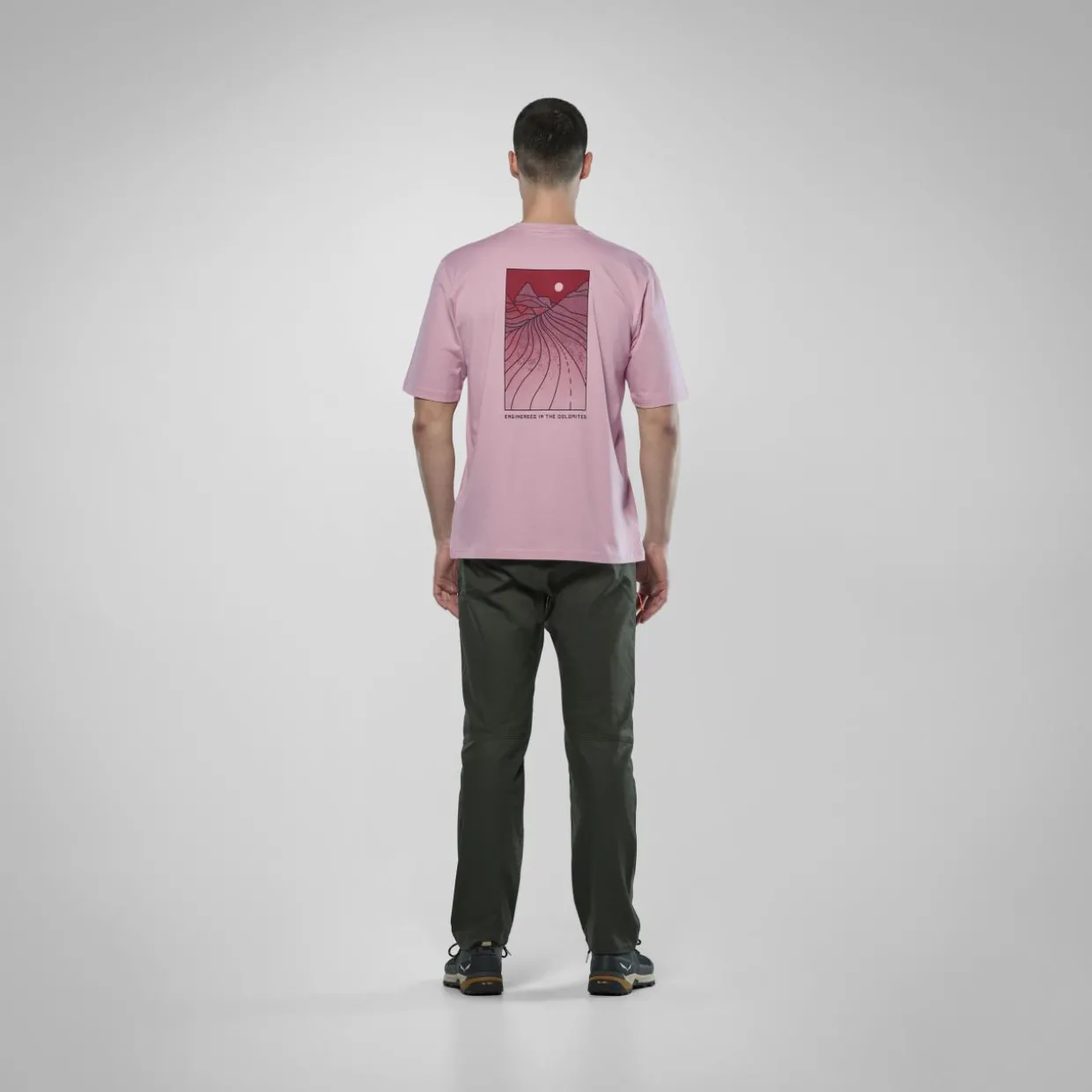 Eagle Sunset Maglietta Loose Uomo