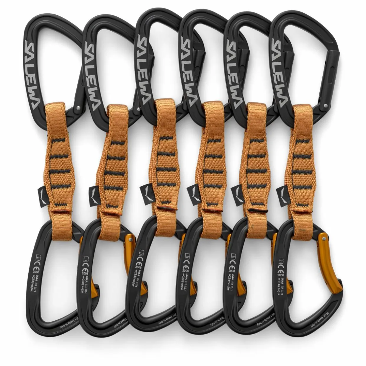 Ortles Straight/Bent 110 Quickdraw 6 Pack