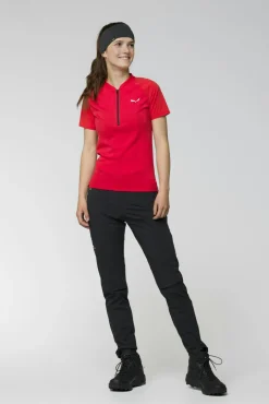Pedroc Pro Dry'Ton Maglietta Mezza Zip Donna