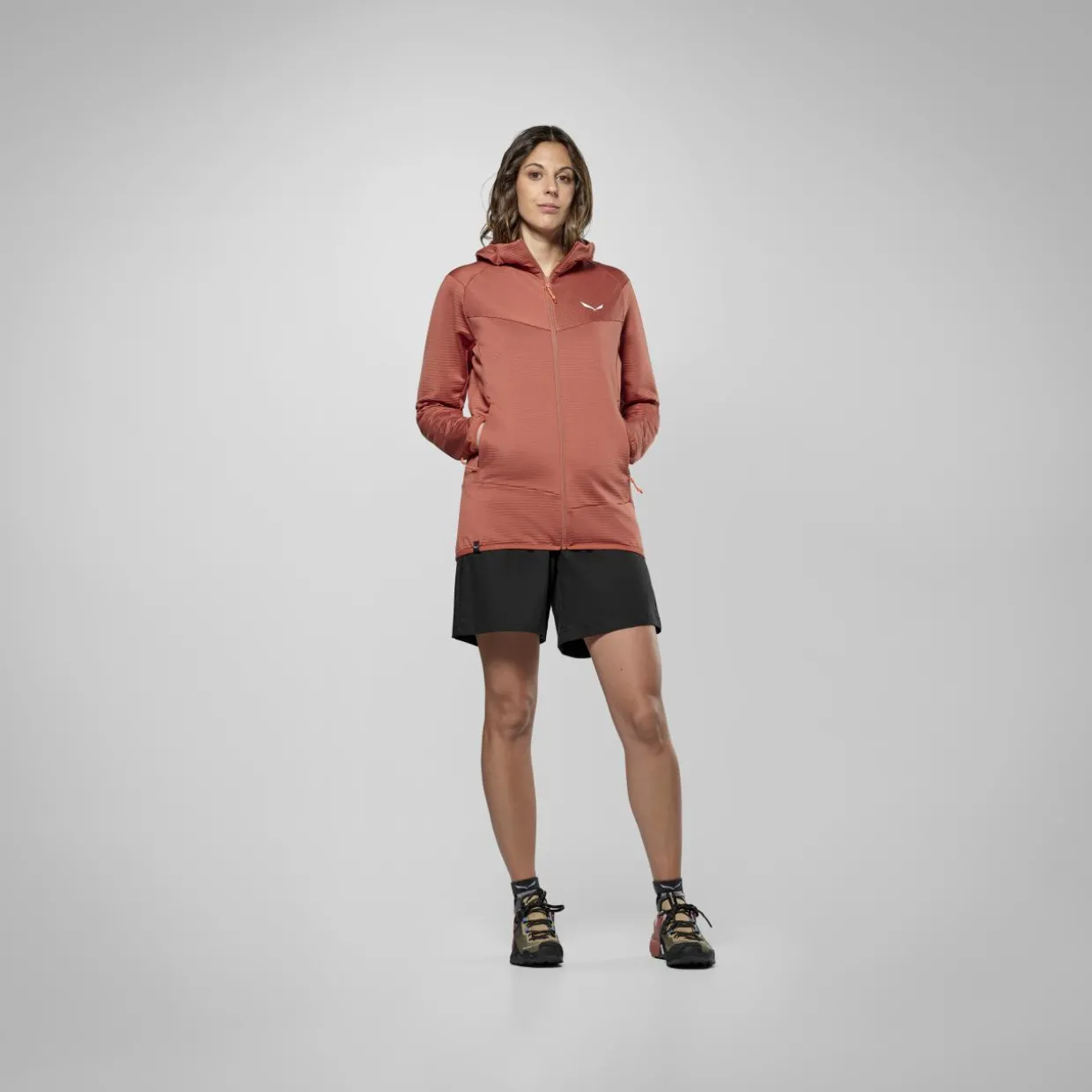 Puez Altavia Polarlite Giacca Con Cappuccio Donna