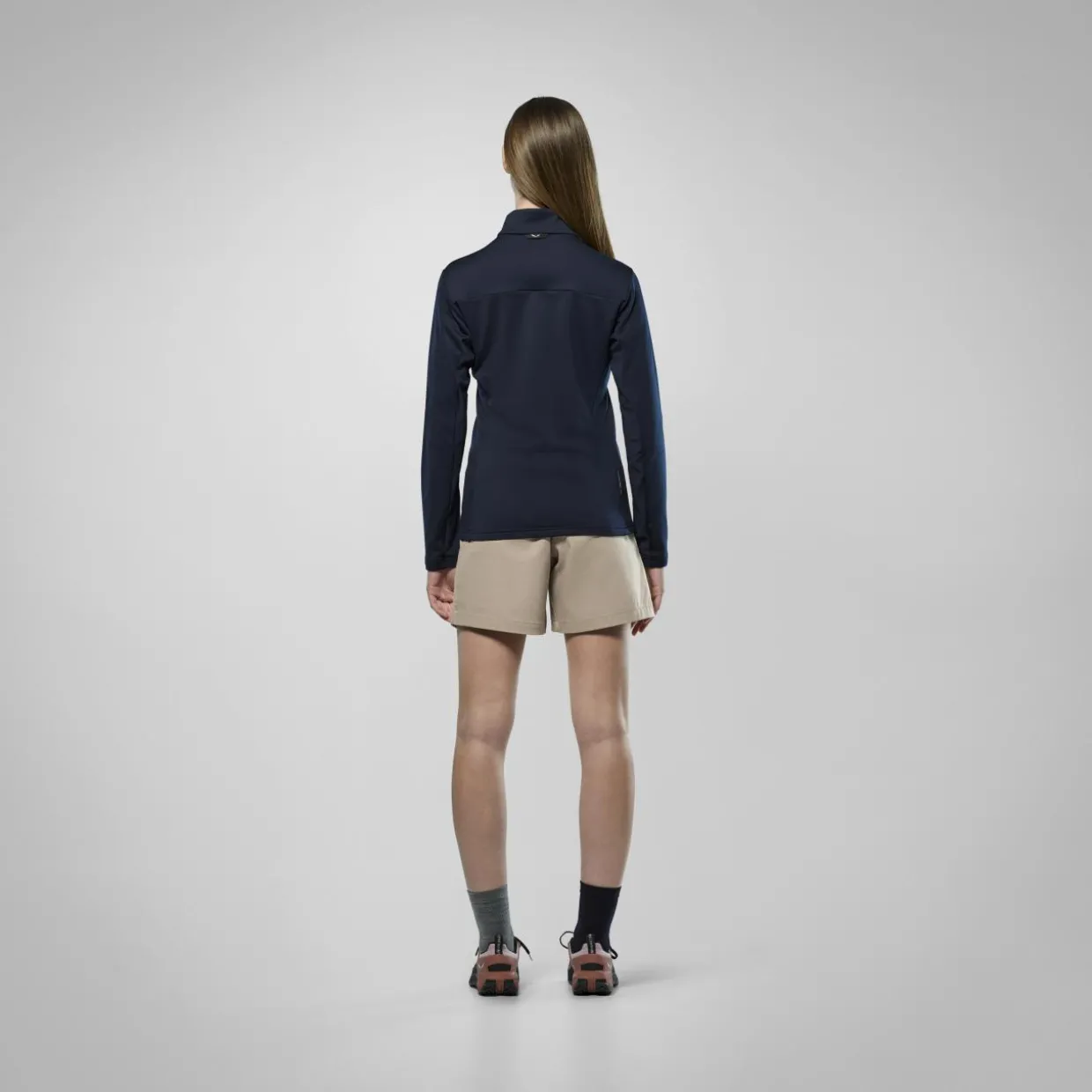 Puez Cammino Polarlite Giacca Mezza Zip Donna