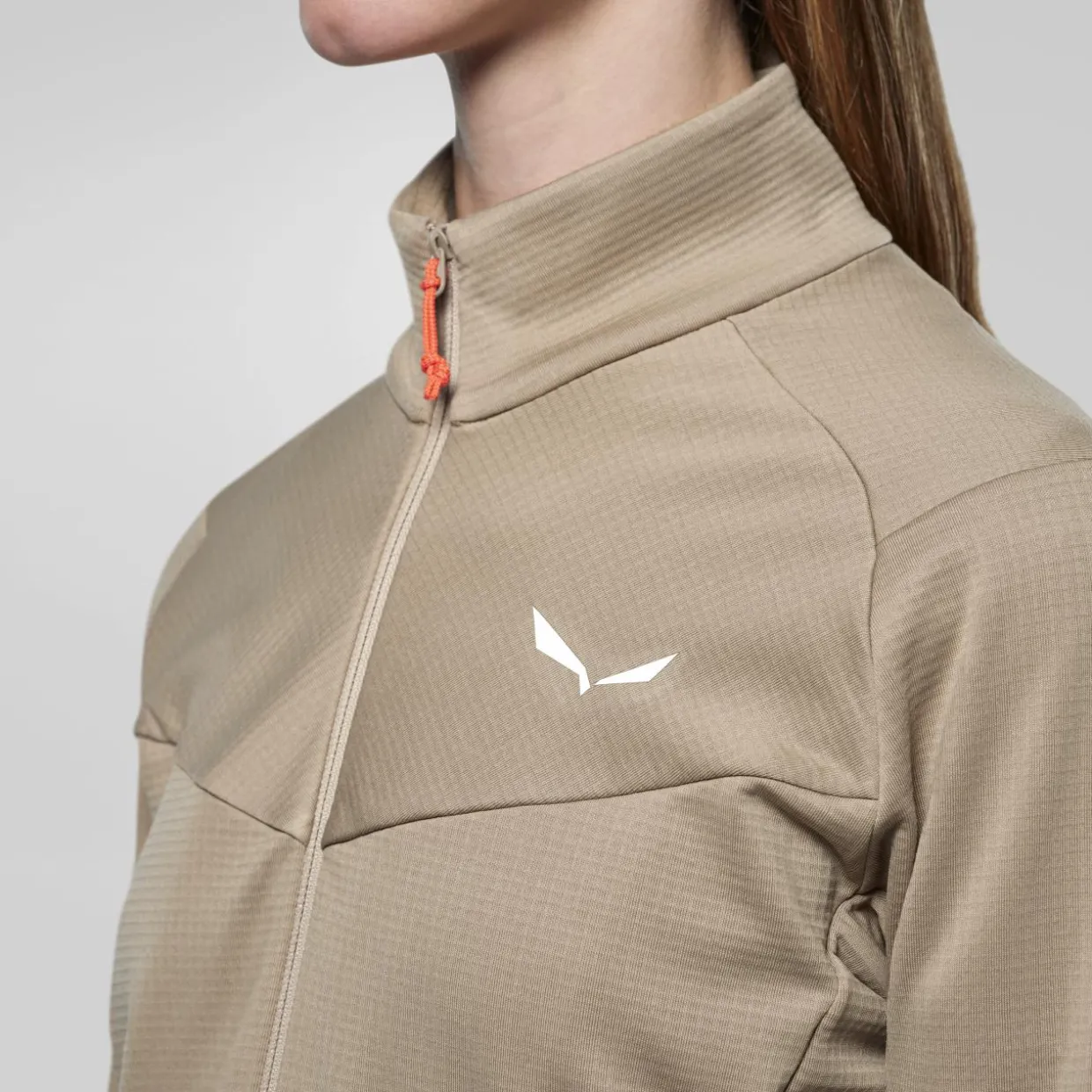 Puez Cammino Polarlite Giacca Mezza Zip Donna
