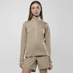 Puez Cammino Polarlite Giacca Mezza Zip Donna