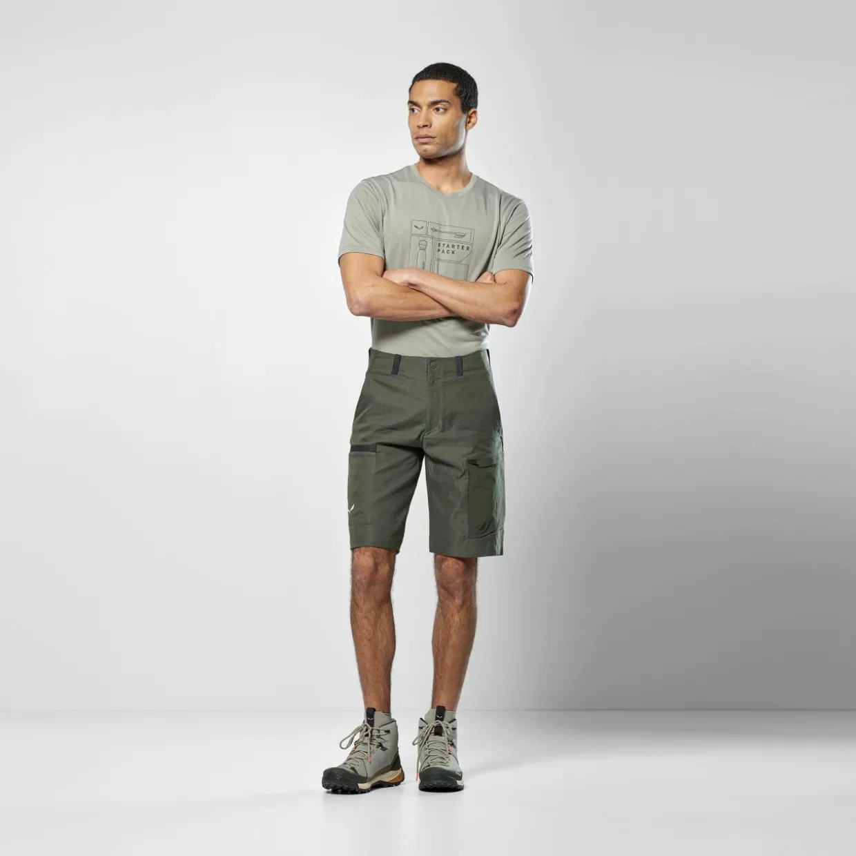 Puez Hemp Durastretch Pantaloncini Uomo