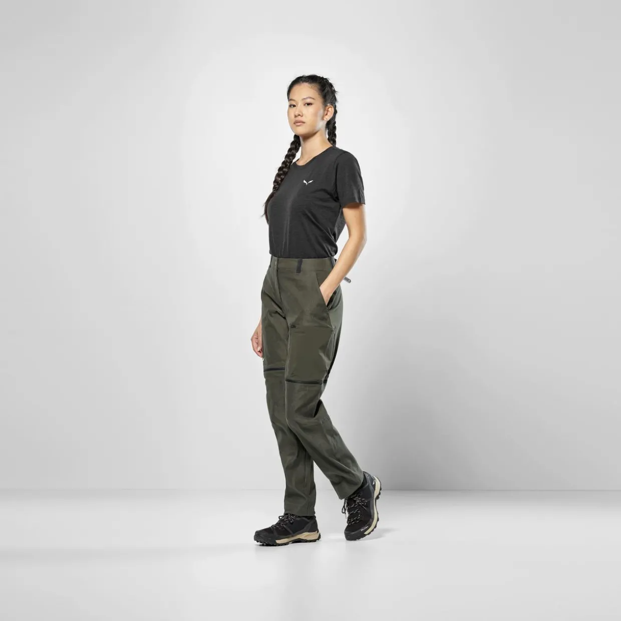 Puez Hemp Durastretch Pantoloni 2 in 1 Donna