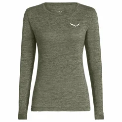 Puez Melange Dry'Ton Maglia Maniche Lunghe Donna