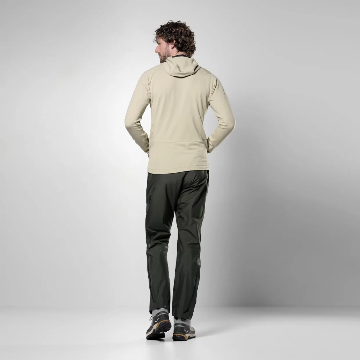 Puez Merino Durastretch Felpa con Cappuccio Uomo