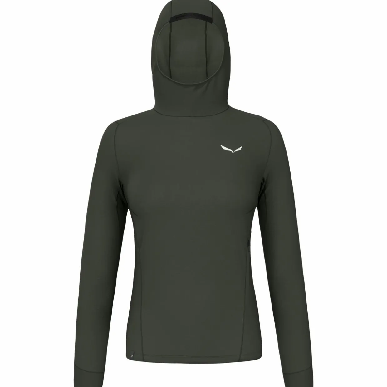 Puez Merino Durastretch Felpa con Cappuccio Donna