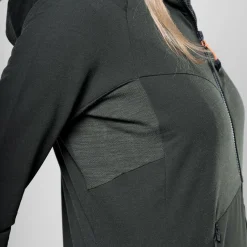 Puez Merino Durastretch Felpa con Cerniera Donna