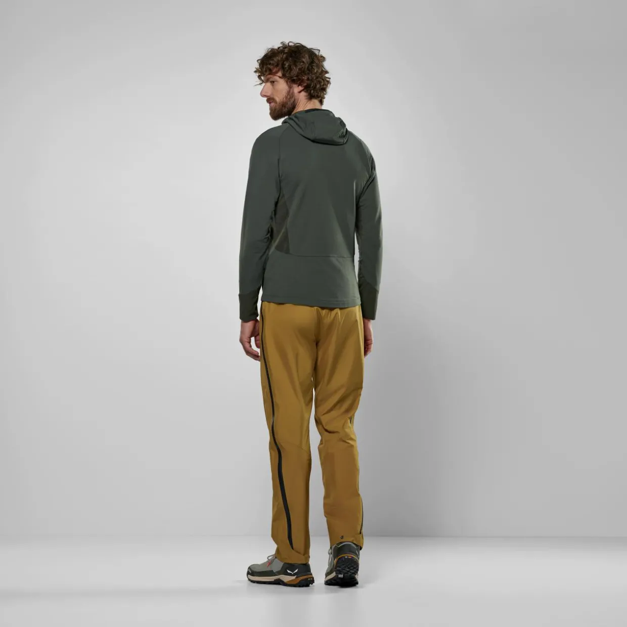 Puez Merino Durastretch Felpa con Cappuccio Uomo