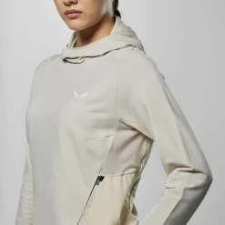 Puez Merino Durastretch Felpa con Cappuccio Donna