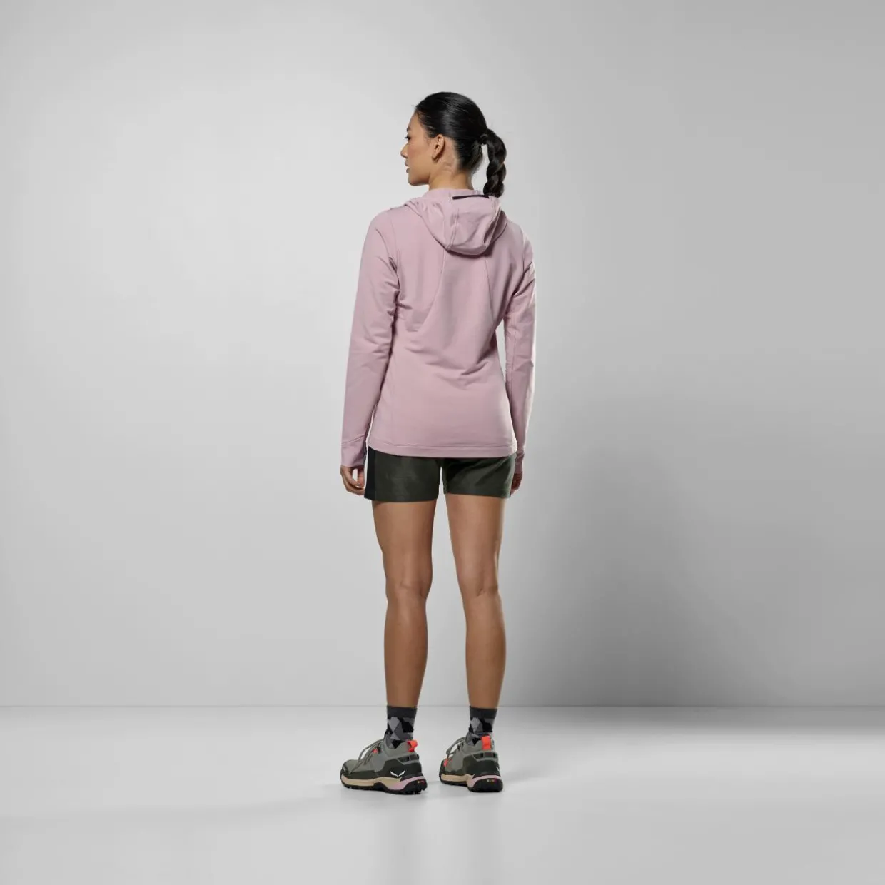 Puez Merino Durastretch Felpa con Cerniera Donna