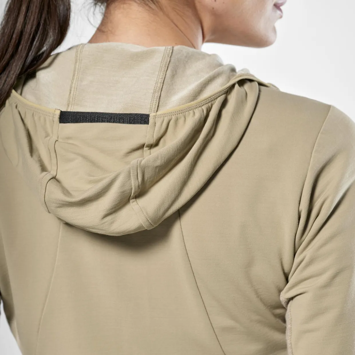 Puez Merino Durastretch Felpa con Cerniera Donna