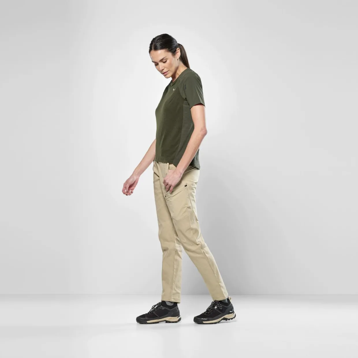 Puez Merino Hybrid Maglietta Donna