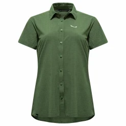Puez Minicheck Dry'Ton Camicia Maniche Corte Donna