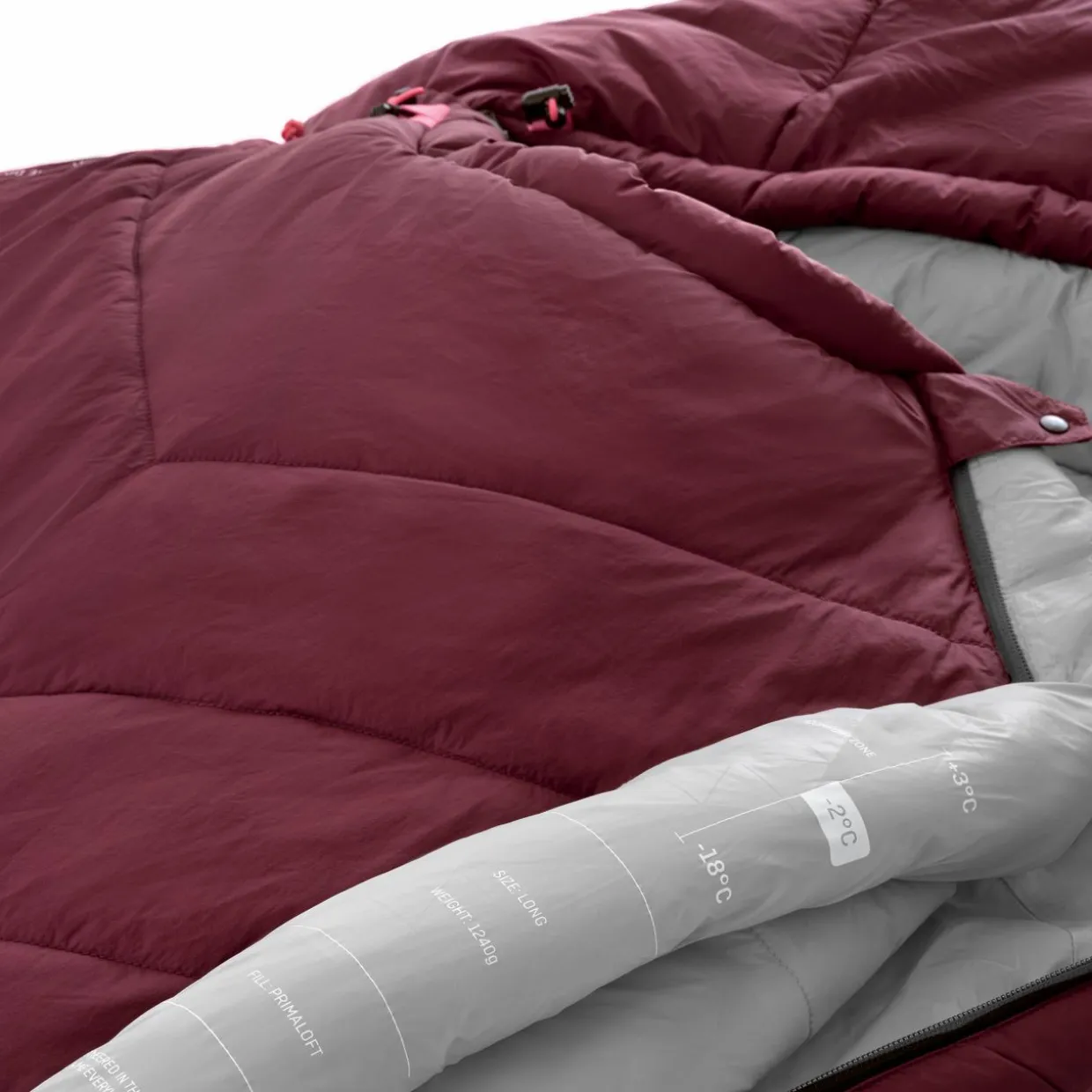 Puez PrimaLoft® -2 Long Sacco a Pelo