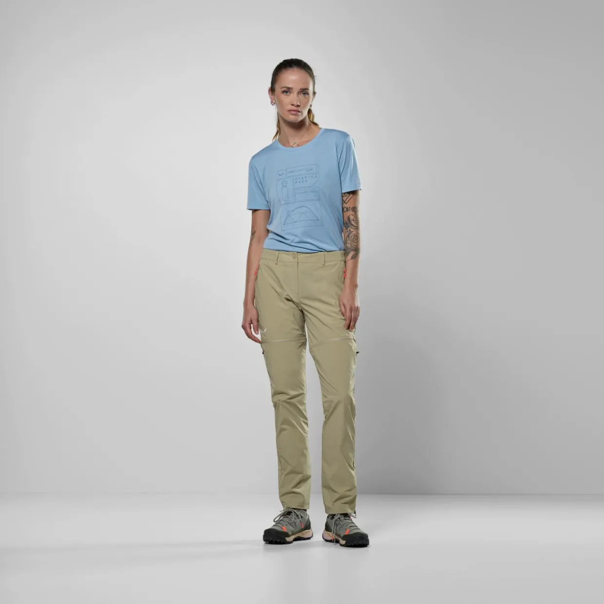 Puez Talvena Durastretch Pantaloni 2 in 1 Donna