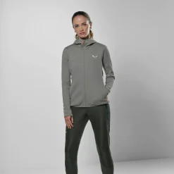 Puez Waffle Hybrid Polarlite Felpa con Cappuccio Donna