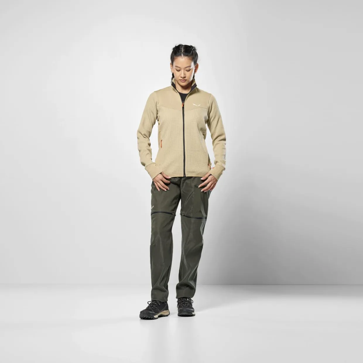 Puez Waffle Hybrid Polarlite Felpa Donna
