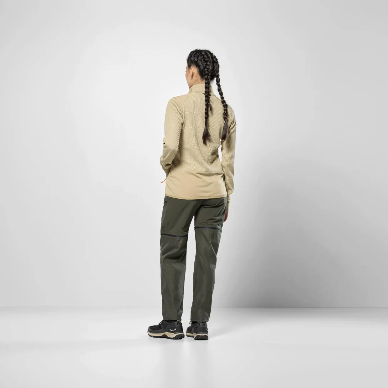 Puez Waffle Hybrid Polarlite Felpa Donna