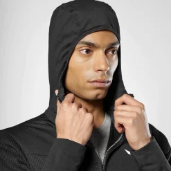 Puez Waffle Hybrid Polarlite Felpa con Cerniera Uomo
