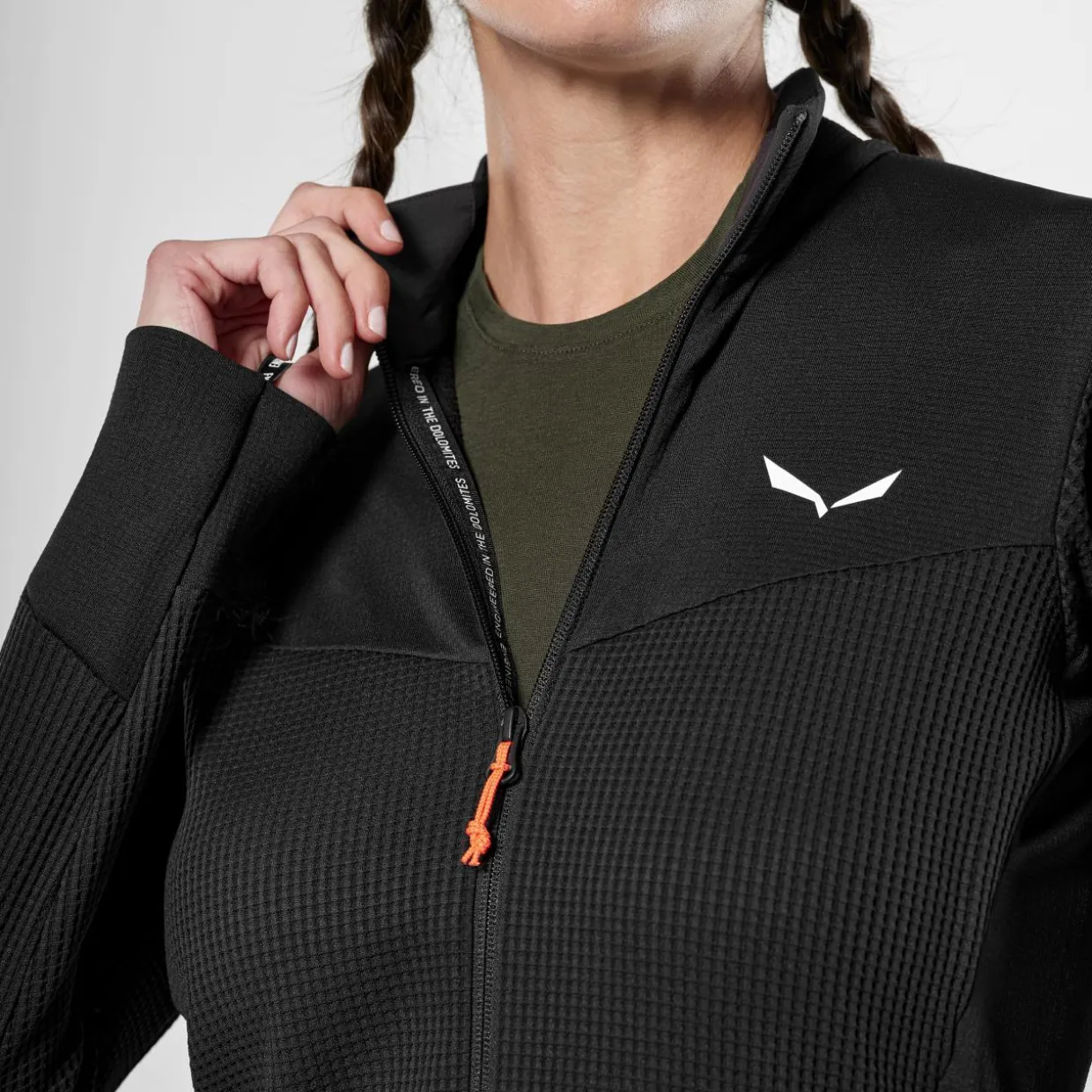 Puez Waffle Hybrid Polarlite Felpa Donna