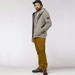 Sarner Undyed Wool Giacca Con Cappuccio Uomo