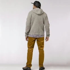 Sarner Undyed Wool Giacca Con Cappuccio Uomo