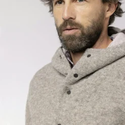 Sarner Undyed Wool Giacca Con Cappuccio Uomo