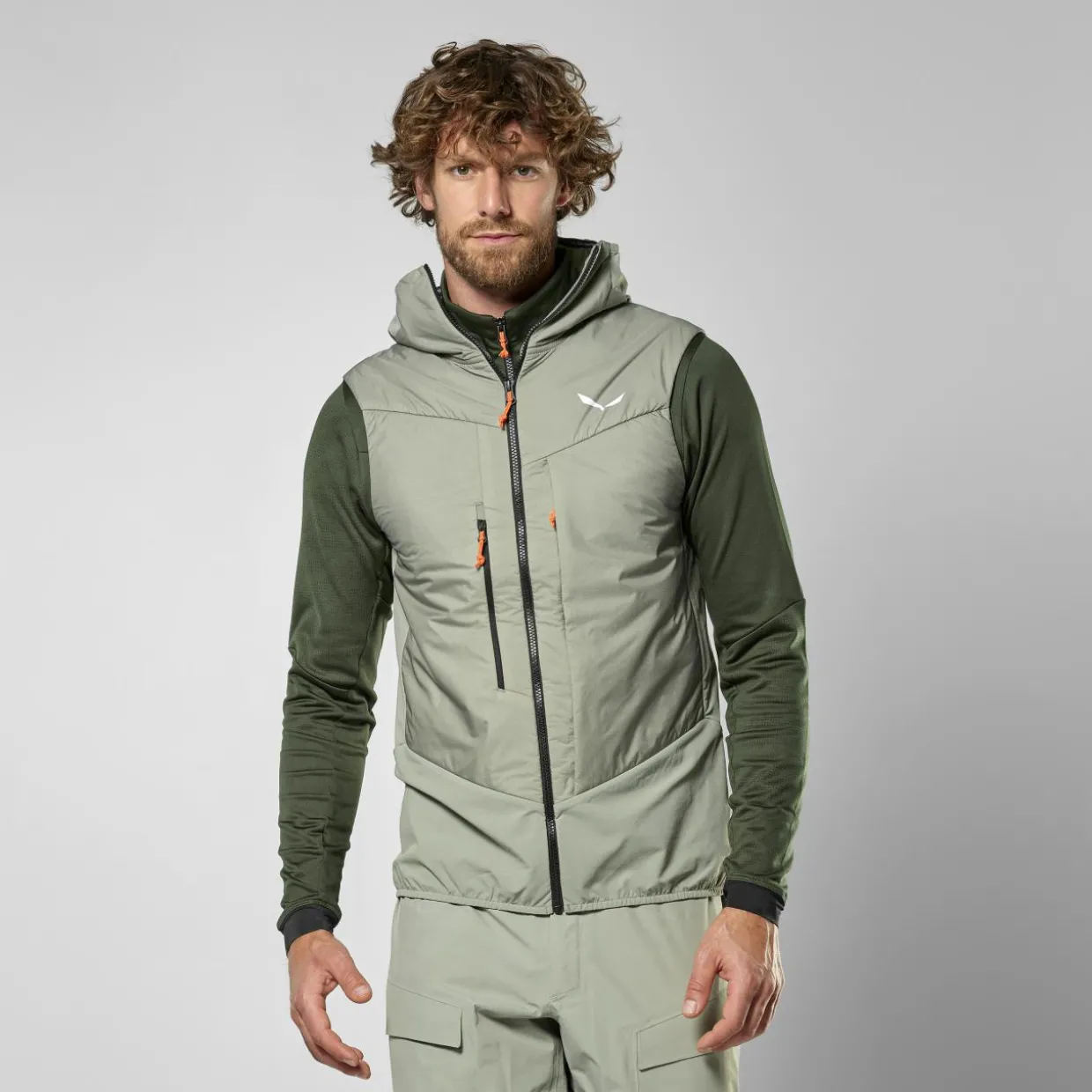 Sella Durastretch/Tirolwool® Responsive Hybrid Gilet Uomo