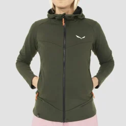 Sella Merino Giacca Con Cappuccio Donna