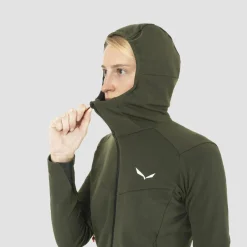 Sella Merino Giacca Con Cappuccio Donna