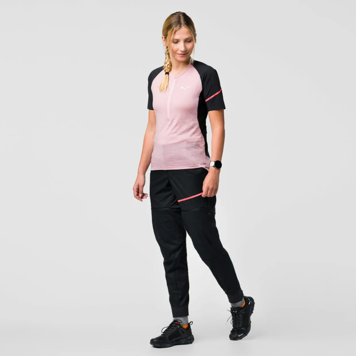 Vento Hemp/Durastretch 2 In 1 Softshell Pantalone Donna