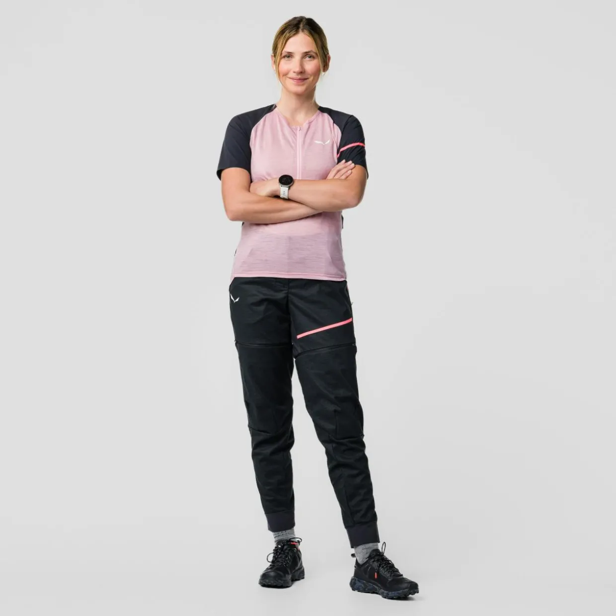 Vento Hemp/Durastretch 2 In 1 Softshell Pantalone Donna
